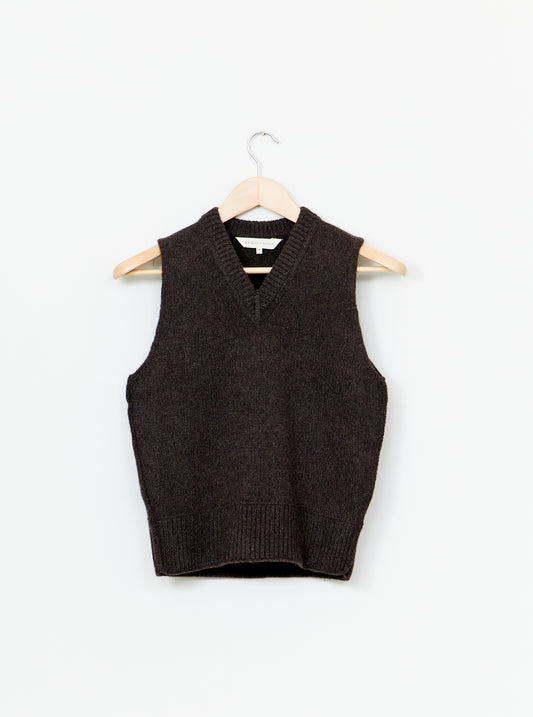 Lorca Vest - Cacao Wool