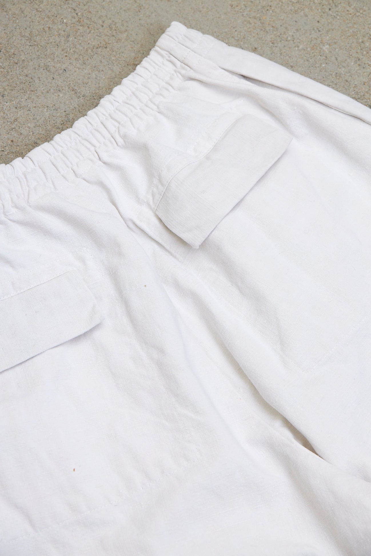 Gatherers Trousers - Repurposed French Linen