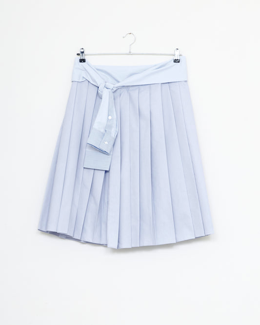 Shirting Kilt - Blue Fine Stripe