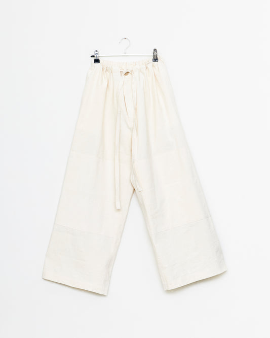 Orihon Trousers in Repurposed French Linen