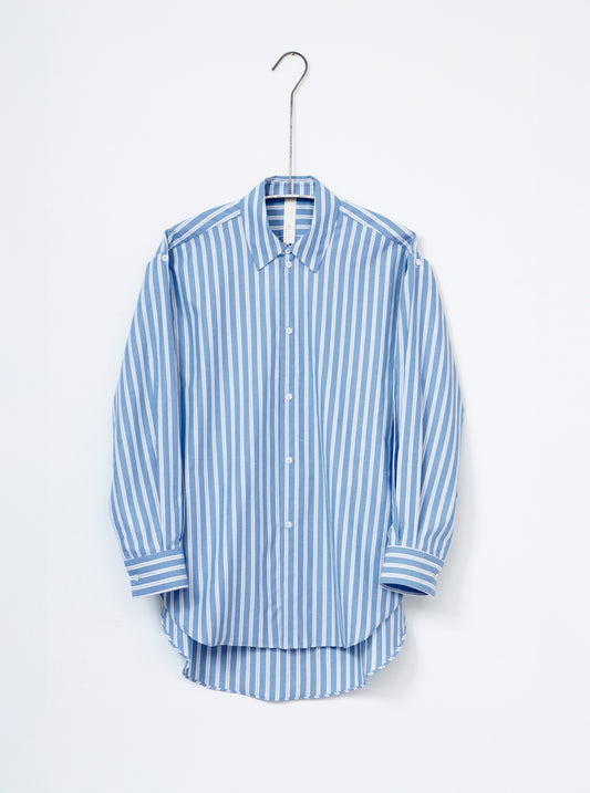 Hand-Tie Shirt - Zenith Blue Stripe