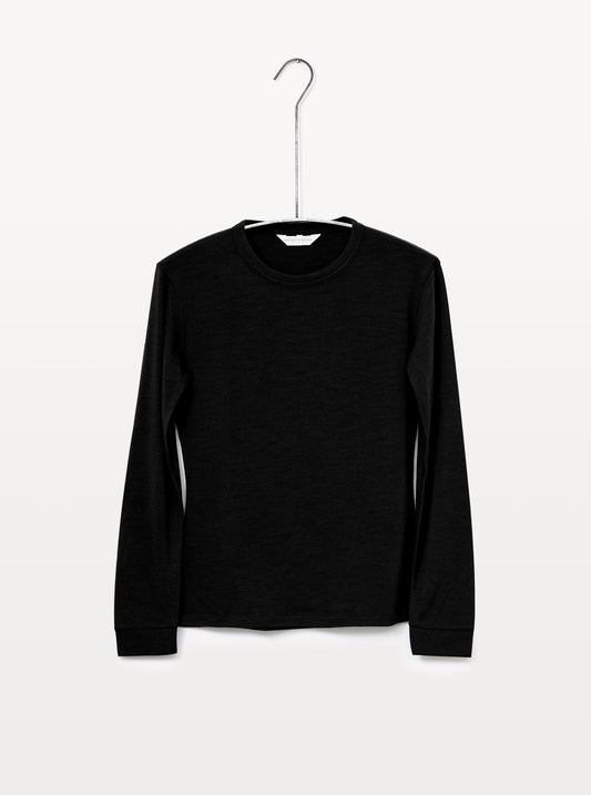 Merino Wool Vest - Ebony