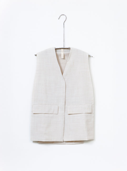 Tailored Vest - Hay Tropical Suiting