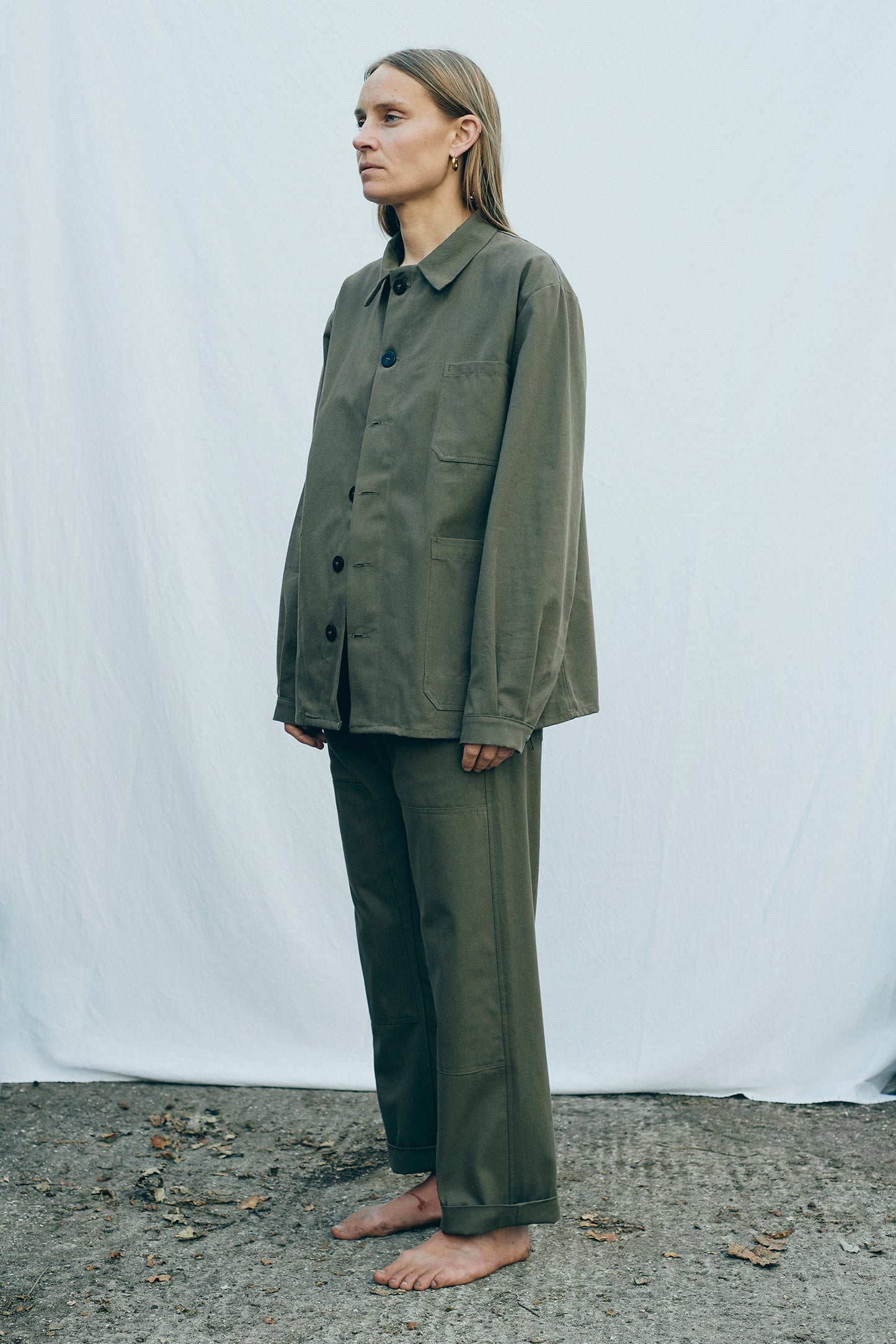 Propagator's Jacket with Liner - Natural Raw Linen