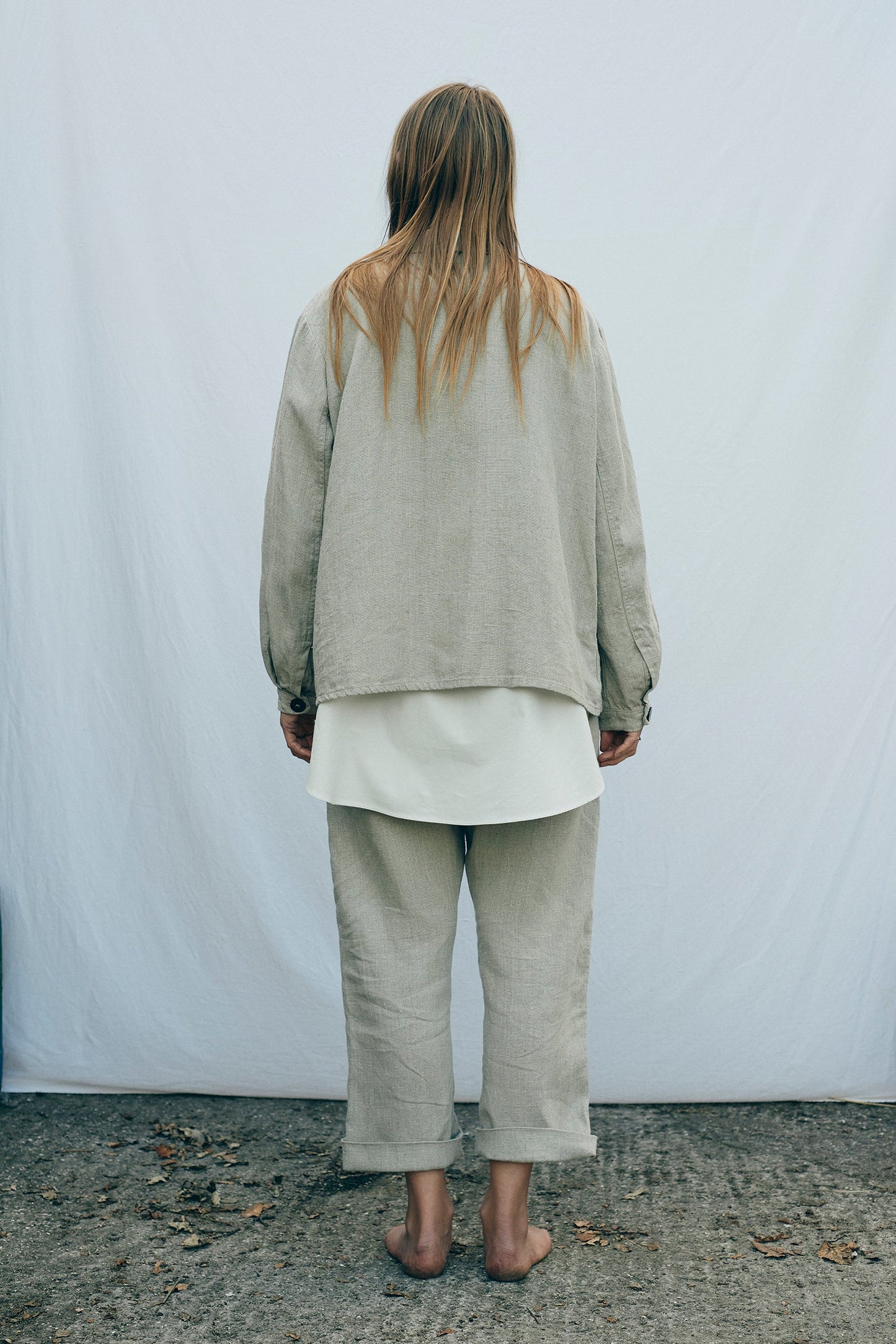 Propagator's Jacket - Natural Raw Linen