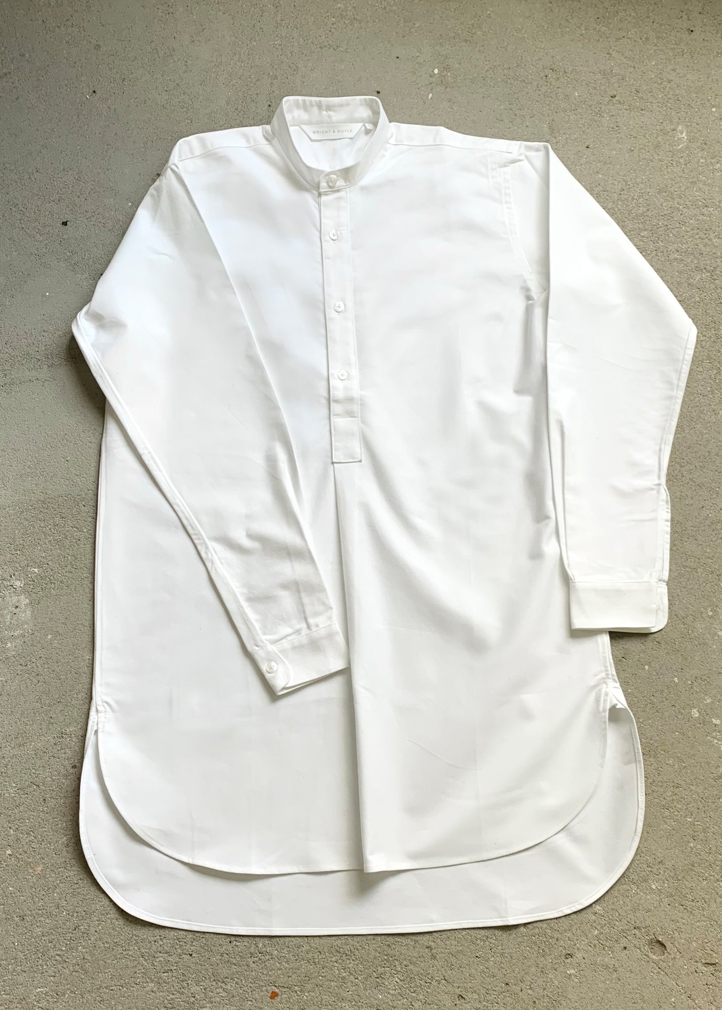 Iru Unisex Shirt - Natural Brushed Cotton